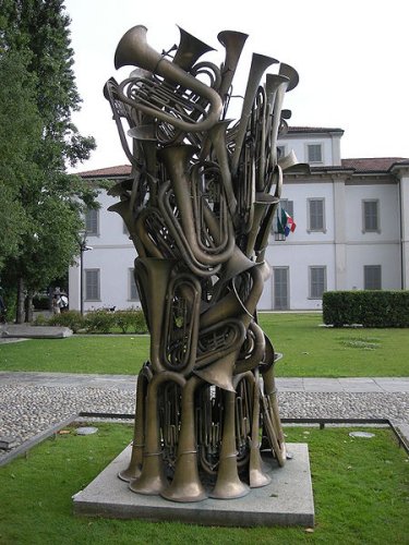 arman sculpture