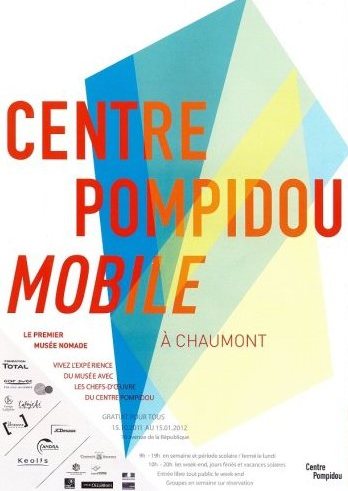 Centre Pompidou mobile Chaumont