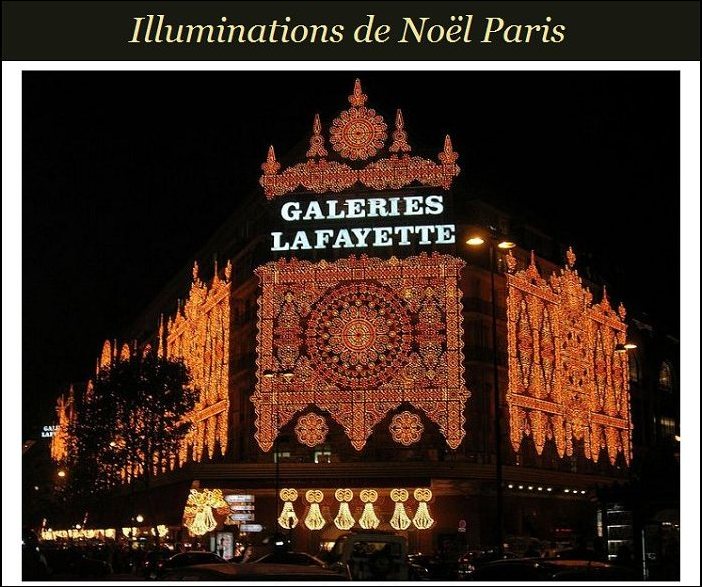 illuminations noel paris